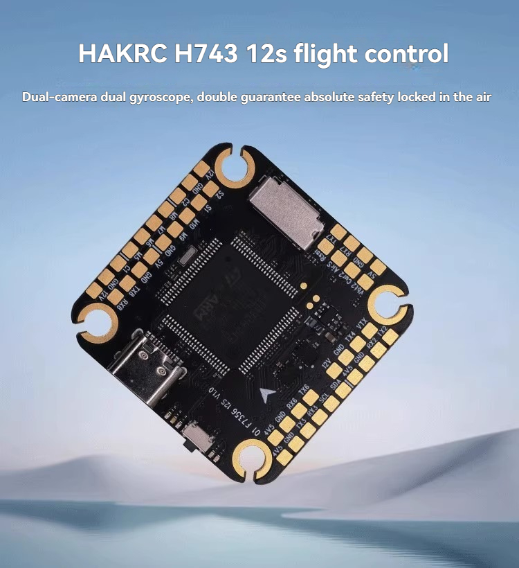 HAKRC H743 Flight Controller 8 - đánh giá và giá Drone Racing Flight Controller