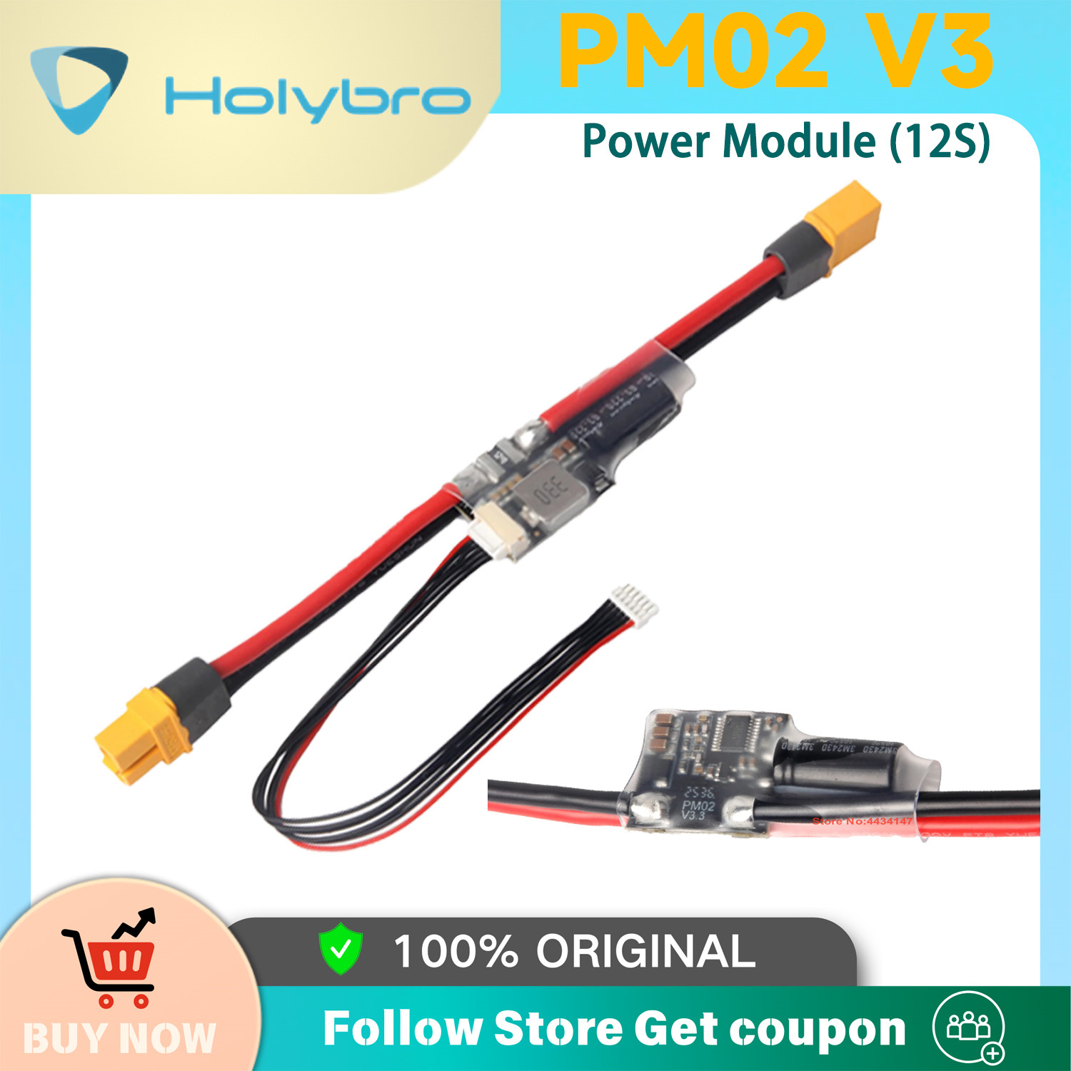 Holybro PM02D Power Module 2S- - đánh giá và giá Drone Racing Flight Controller