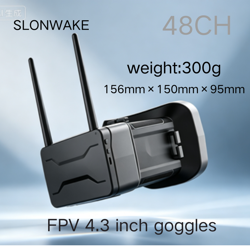 5.8G FPV Goggles 4.3 Inch 480* - đánh giá và giá Drone Racing Battery