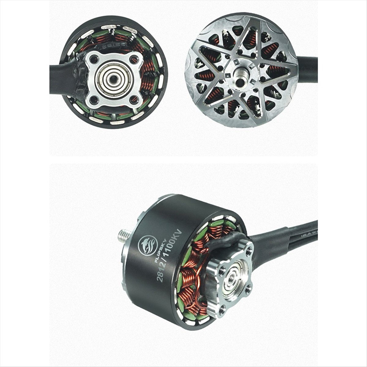 【Motor Parts】 2812 1100KV Brus - đánh giá và giá Drone Racing Motor